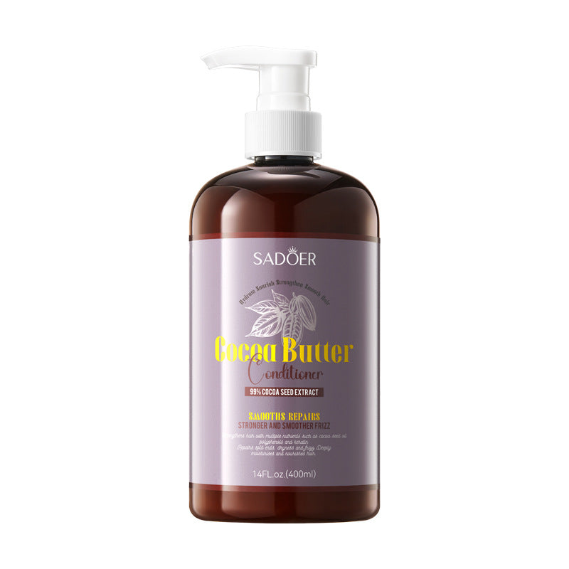 Cocoa Oil Smooth Conditioner SADOER Repair and Nourish Hair Conditioner Cross-Border Wholesale