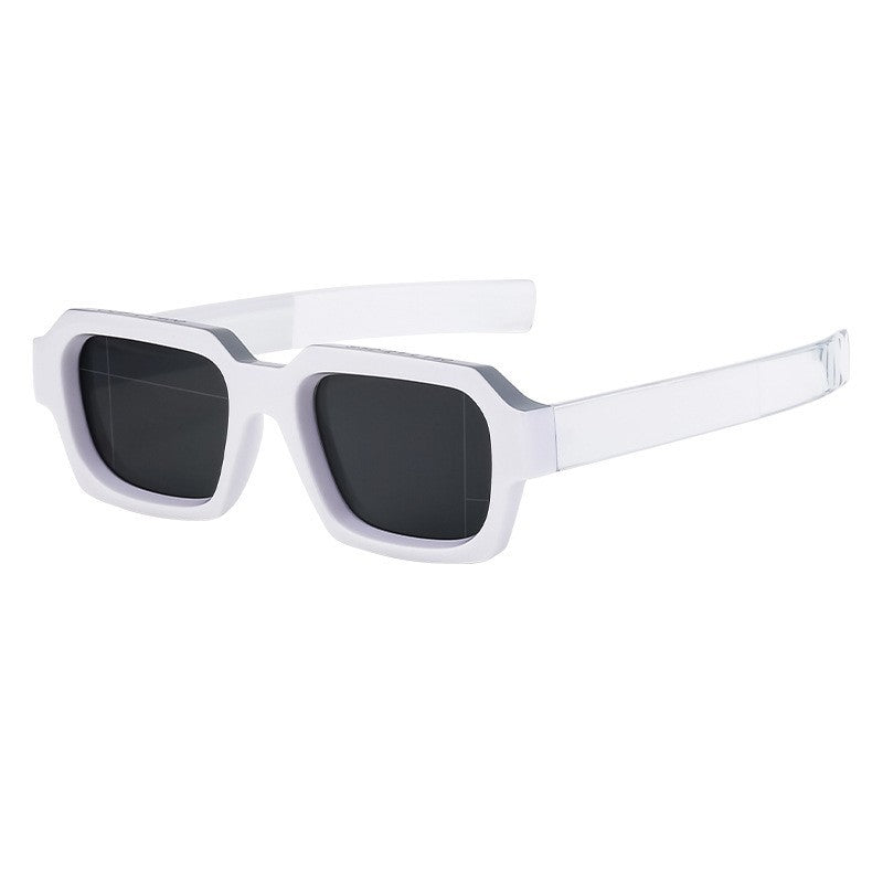 New Fashion Square Frame Sunglasses for Men and Women with a High-End Feel INS European and American style sunglasses outdoor glasses sglasses