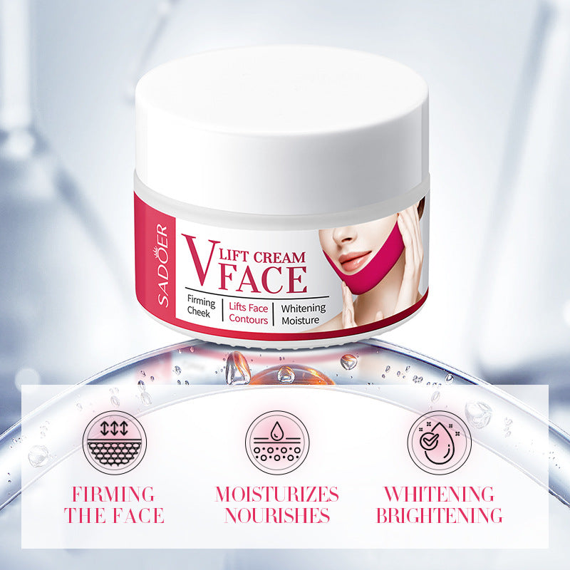 Full English V Face Tightening Cream30gSADOER Facial Lifting and Firming Skin Facial Cream  Foreign Trade Wholesale