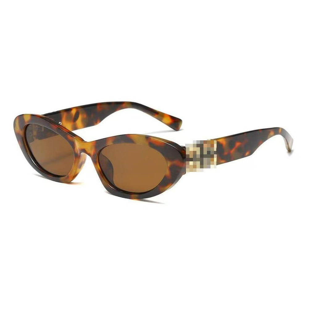 mm New Retro Narrow Frame Cat Eye Women's Small Frame Sunglasses Fashion Cat Eye Sunglasses Trendy Sunglasses Wholesale