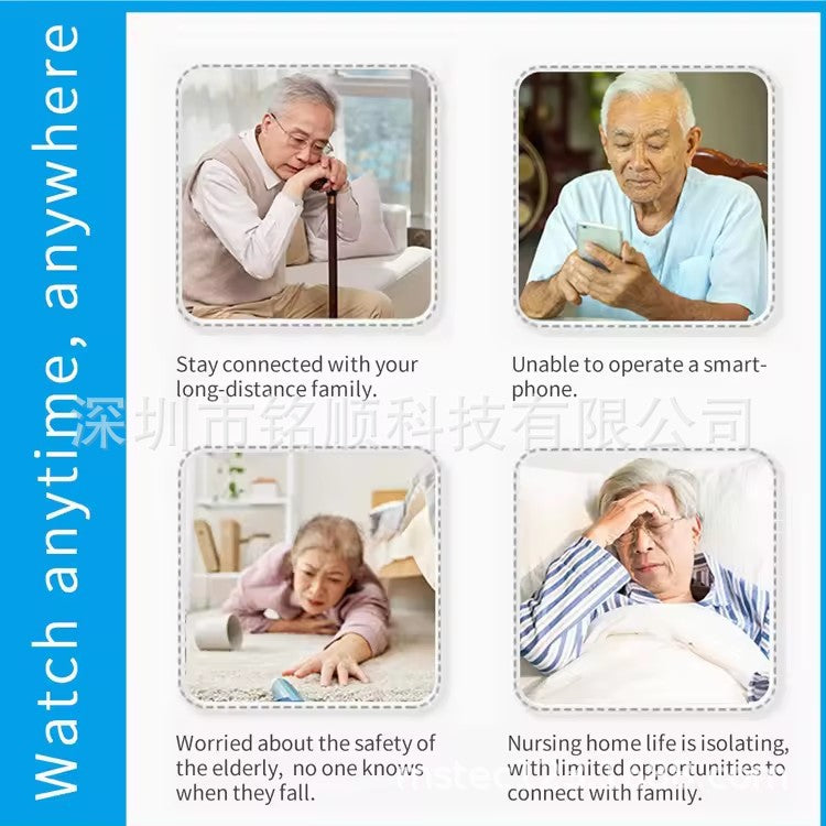 Two-way video call WiFiV380Camera for Home Indoor One-Key Call Visual Shaking Head Machine Night Vision