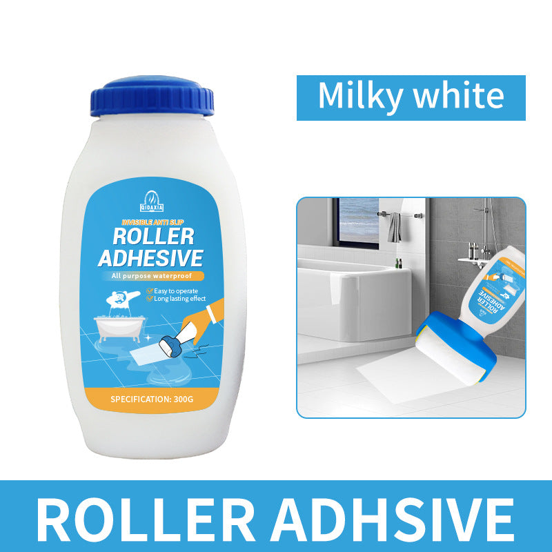 Home Floor Anti-Slip Bathroom Shower Room Glass Tile Floor Tile Marble Liquid Gel Paste Mildew Proof
