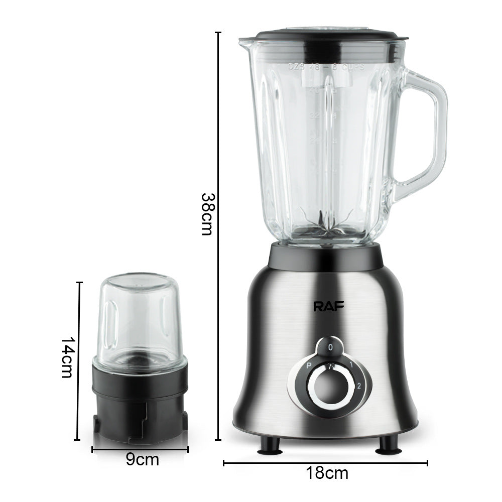 RAF European Standard Blender for Baby Food, Soy Milk, and Fruit Juice and Ice Blender Multi-Functional Food Processor