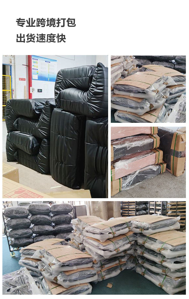 Compression Sofa Fully Detachable Washable Fabric Corduroy Modern Straight Row Sofa Lazy Compression Sofa Shipping and tax not included