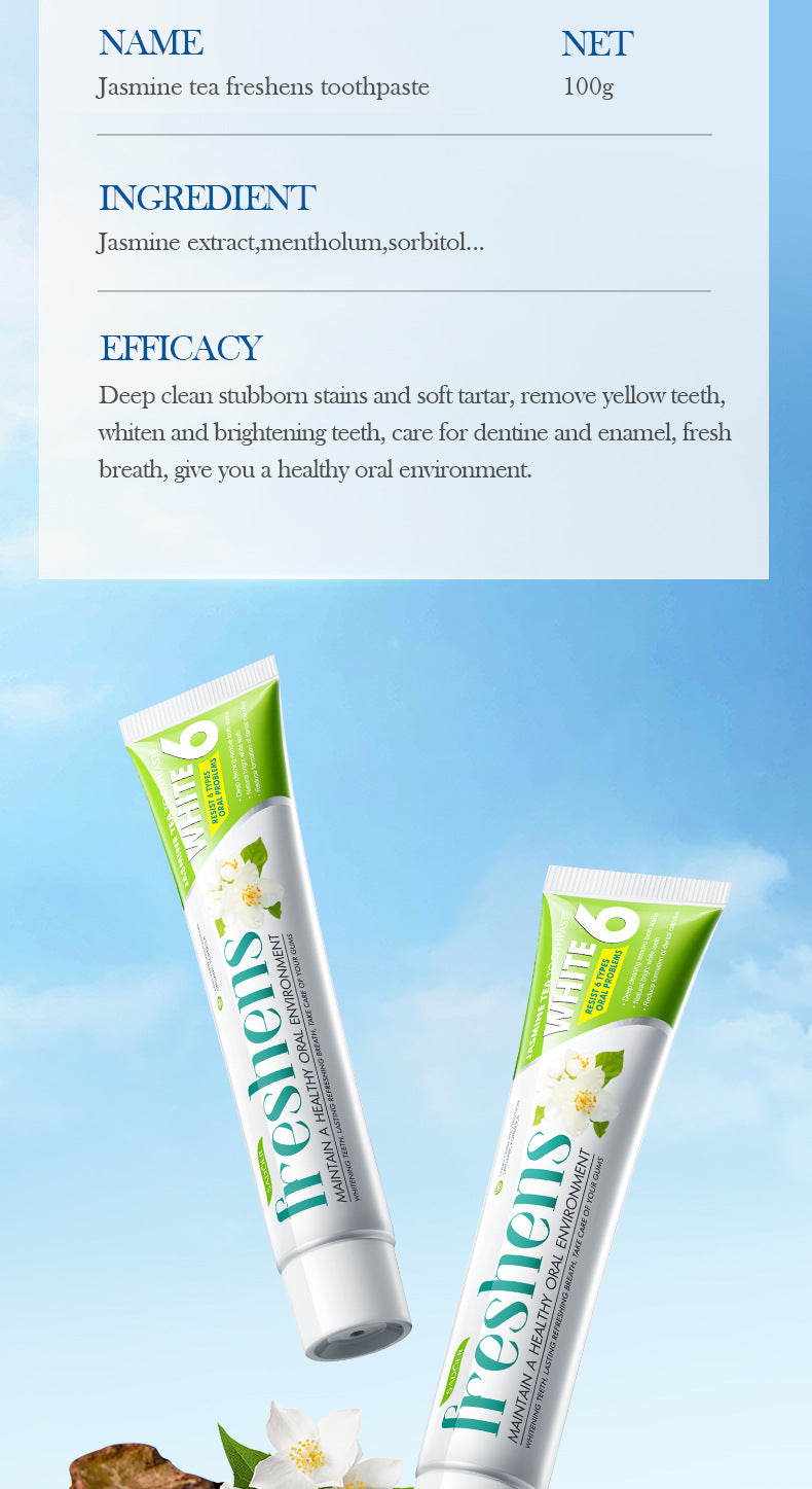 Full English Plant Fruit Probiotic Toothpaste SADOER Oral Whitening Teeth Gum Care Toothpaste  Wholesale