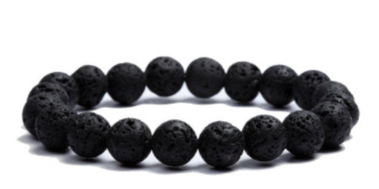 108Pink Quartz Bracelet Lotus Lucky Tree Pendant Labradorite Braided Bracelet Agate Tiger Eye Elastic Bracelet