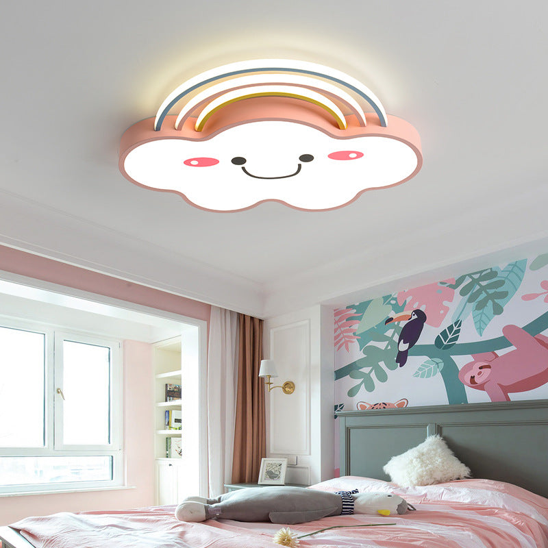 Children's Lamp Eye Protection Cartoon led Ceiling Lamp Boys Girls Kindergarten Lamp Iron Art Room Bedroom Lamp Wholesale