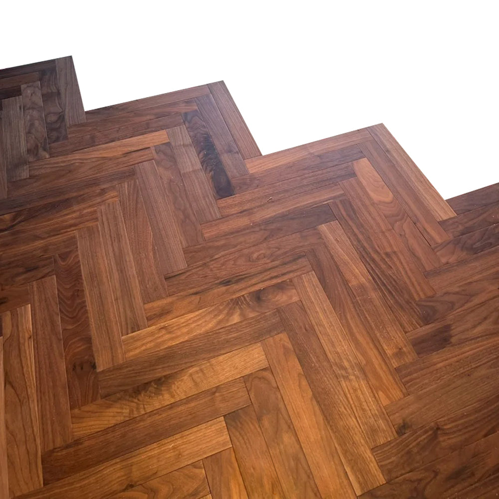 ENF Certified AB Grade Black Walnut Click Lock Three-Layer Engineered Wood Flooring Waterproof Anti-slip Outdoor & Indoor