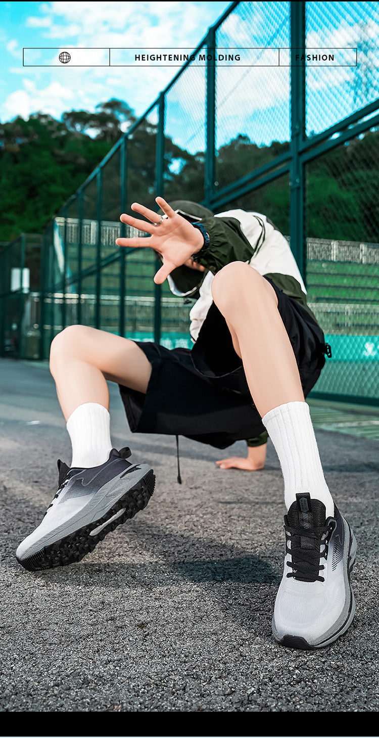 Sports Shoes Men2025New Breathable Anti-Slip Shock Absorption Sports Shoes Soft Sole Casual Lightweight Versatile Professional Fitness Shoes