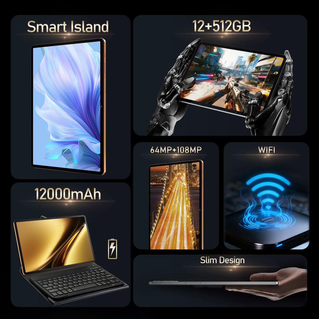 Pad 17 ProMax Android Smart Tablet PC12+512G Large Screen Eye Protection Tablet Manufacturer In Stock