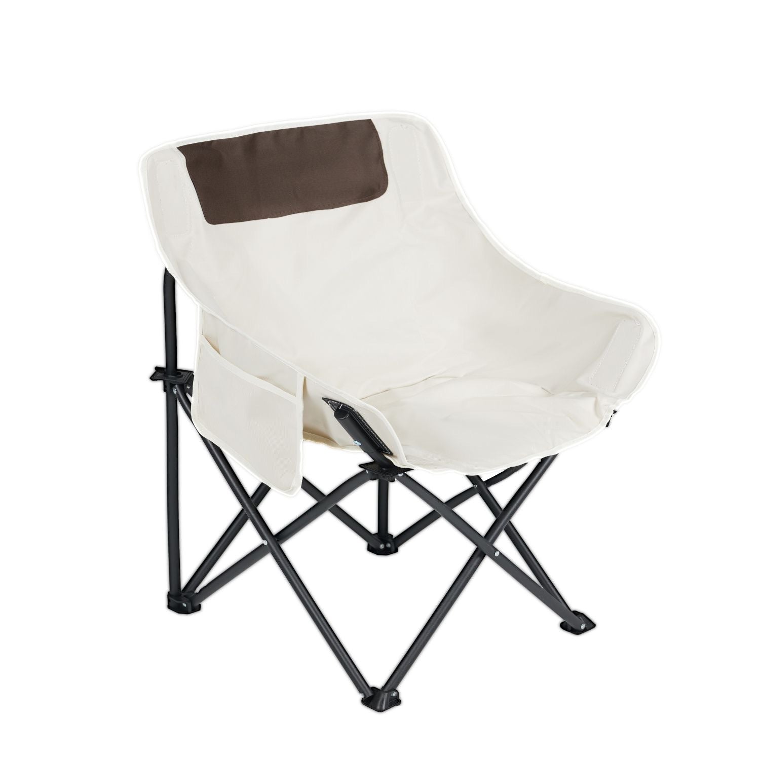 Camping Table and Chair Set Egg Roll Table Folding Chair with Backrest Moon Chair Kermit Chair Table Outdoor Camping