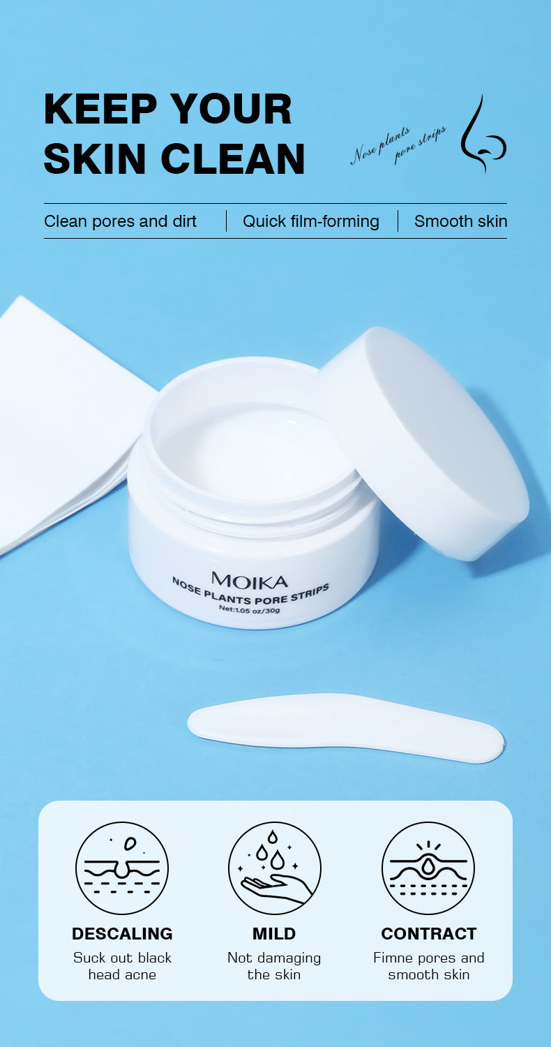 In Stock Peel-off Nose Strips Blackhead Remover Acne Cleansing Nose Mask Gentle Peel-off Pore Improvement Wholesale