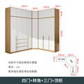 L Corner Wardrobe Multifunctional Storage for Home Bedroom90Corner Desk Set Custom Wardrobe