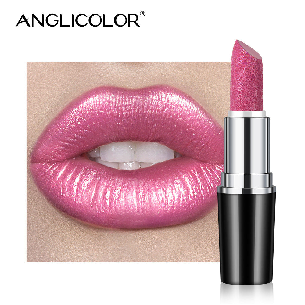 Specially designed for makeup, non-smudging, non-stick cup lipstick, pearlescent moisturizing lipstick, pearlescent nourishing moisturizing color-changing lip balm