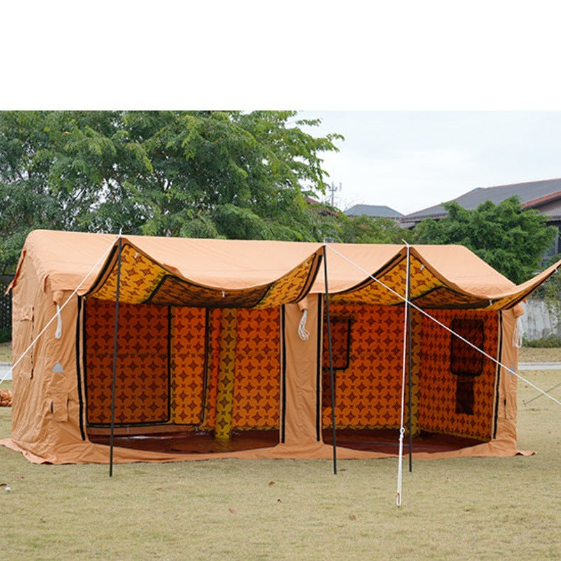 Wholesale Middle East Inflatable Tent Outdoor Camping Desert Dustproof Waterproof Saudi Arabia Sunshade for Multiple People