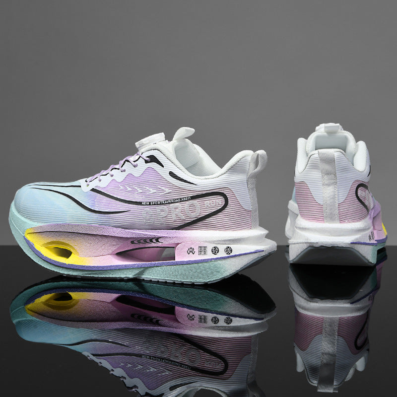 Red Rabbit9PRO New carbon plate running shoes for men and women, summer breathable professional racing sports shoes, ultra-light shock-absorbing running shoes