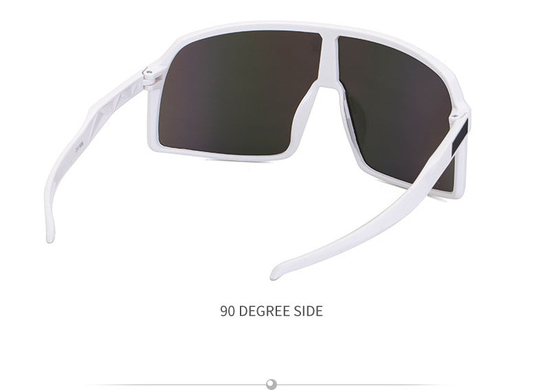 New Colorful Cycling Glasses for Men1998One-piece sunglasses European and American fashion outdoor sports sunglasses