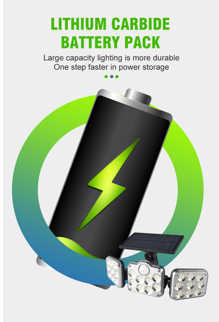 Specialized Outdoor Solar Wall Light LED Split Light Garden Light Garden Light Human Body Sensor Light Street Light