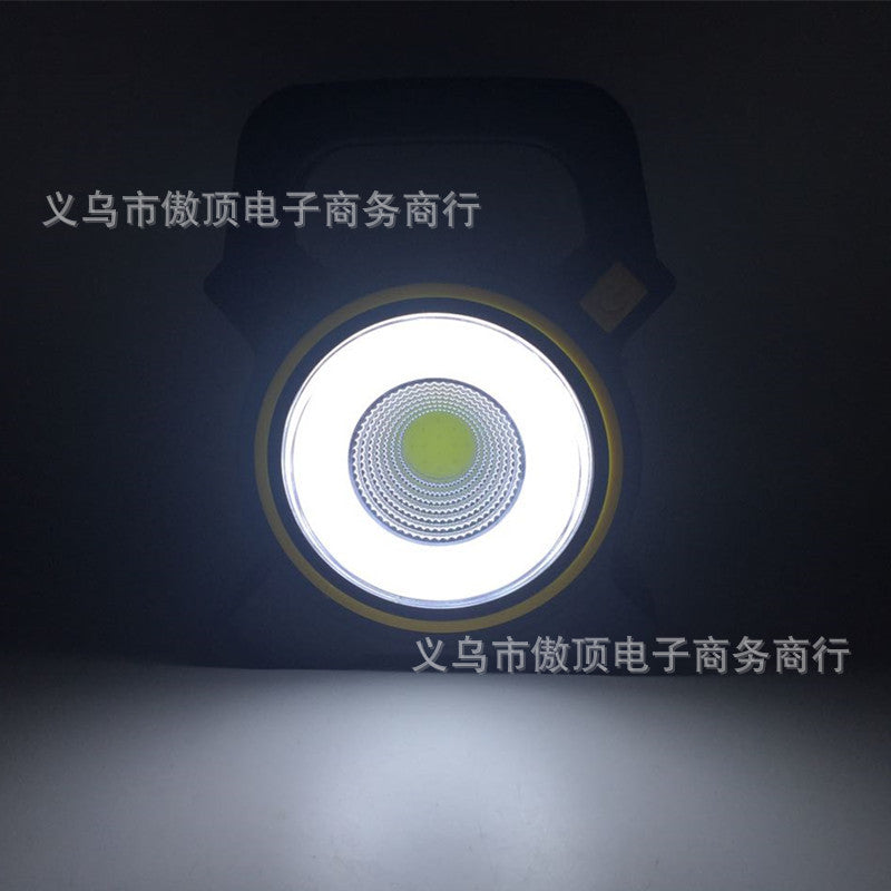 Multifunctional Solar Charging COB Super Bright Tent Light Outdoor Camping Lantern Emergency Light Work Light Searchlight