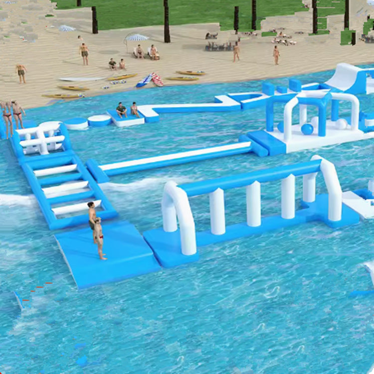 Water Park Obstacle Course Water Challenge Water Park Attractions for Adults and Children Water Park Amusement Park Manufacturer
