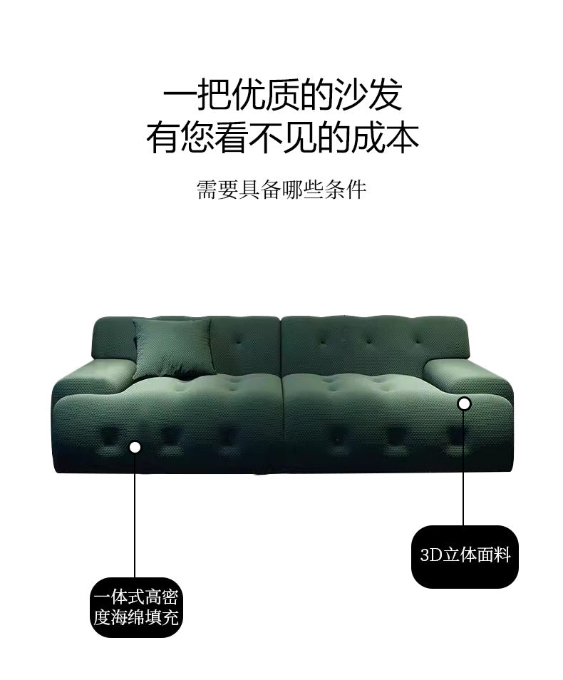 Rochburg Fabric Sofa Compression sofa Modern Living Room Small Apartment Export Direct Compression Sofa Shipping and tax not included