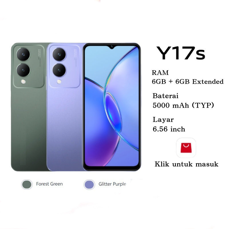 Y17s New Hot6.51Large Screen Smartphone3+32GB Game Android4G Wholesale Mobile Phones