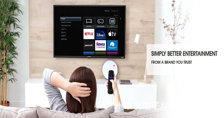 American Version55/65Inch OLED Television ROKU TV Export to North America 4K UHD with airpla