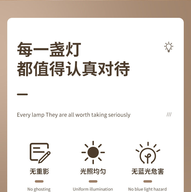 New LED Study Desk Lamp Wireless Charging Lamp Desk Pen Holder Lamp Bedroom Night Light Office Eye Protection Desk Lamp