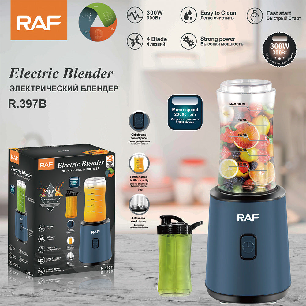RAF Home Convenient Food Processor Fully Automatic Fruit and Vegetable Multi-Functional Soy Milk Juicer New Model R.397