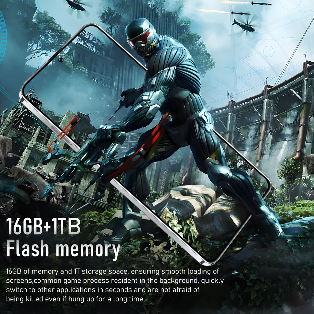 Brand new phone Pova5Pro Super Large Screen16+1T Android Smartphone Source Factory Price