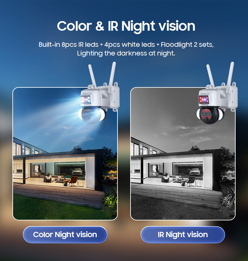 Exclusive Supply4G Solar-powered Camera12Zoom20W Solar Panel Camera24Hourly Continuous Recording