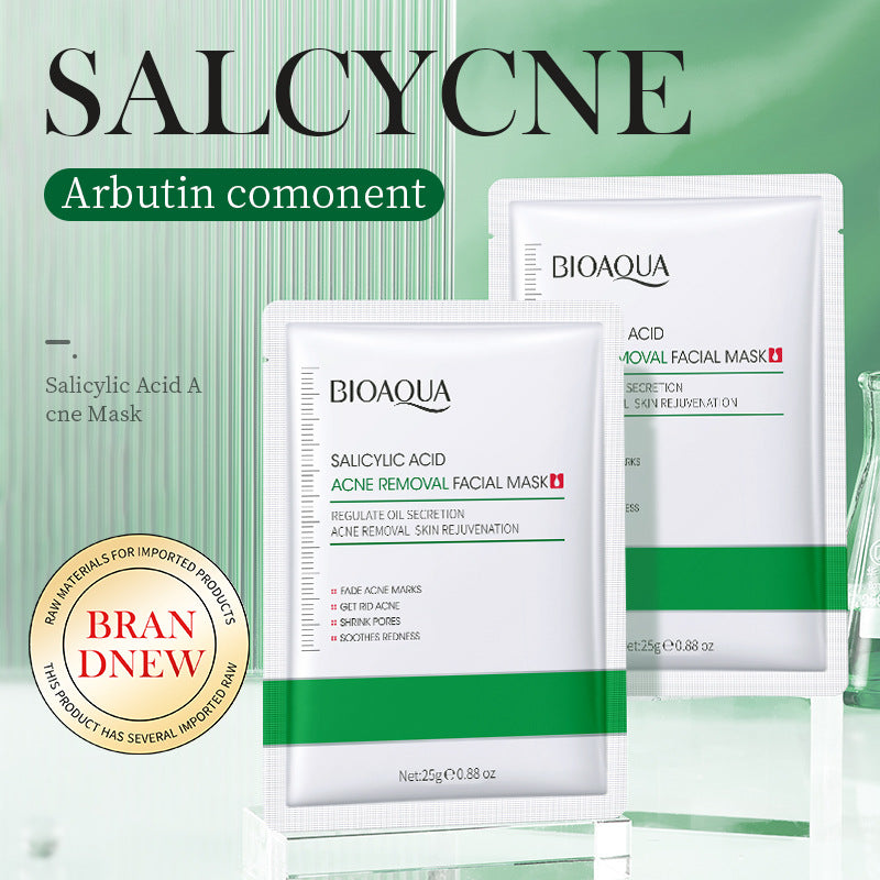 Salicylic Acid Mask25g BIOAOUA Moisturizing and Hydrating Tablets for Cross-Border Wholesale