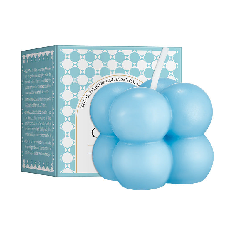 Magic Cube Scented Candle SADOER Celebration Birthday Party Multicolor Birthday Candles Cross-Border Wholesale