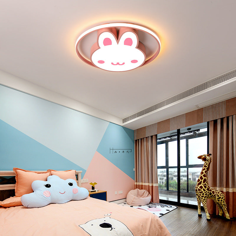 Children's Lamp Eye Protection Cartoon led Ceiling Lamp Boys Girls Kindergarten Lamp Iron Art Room Bedroom Lamp Wholesale