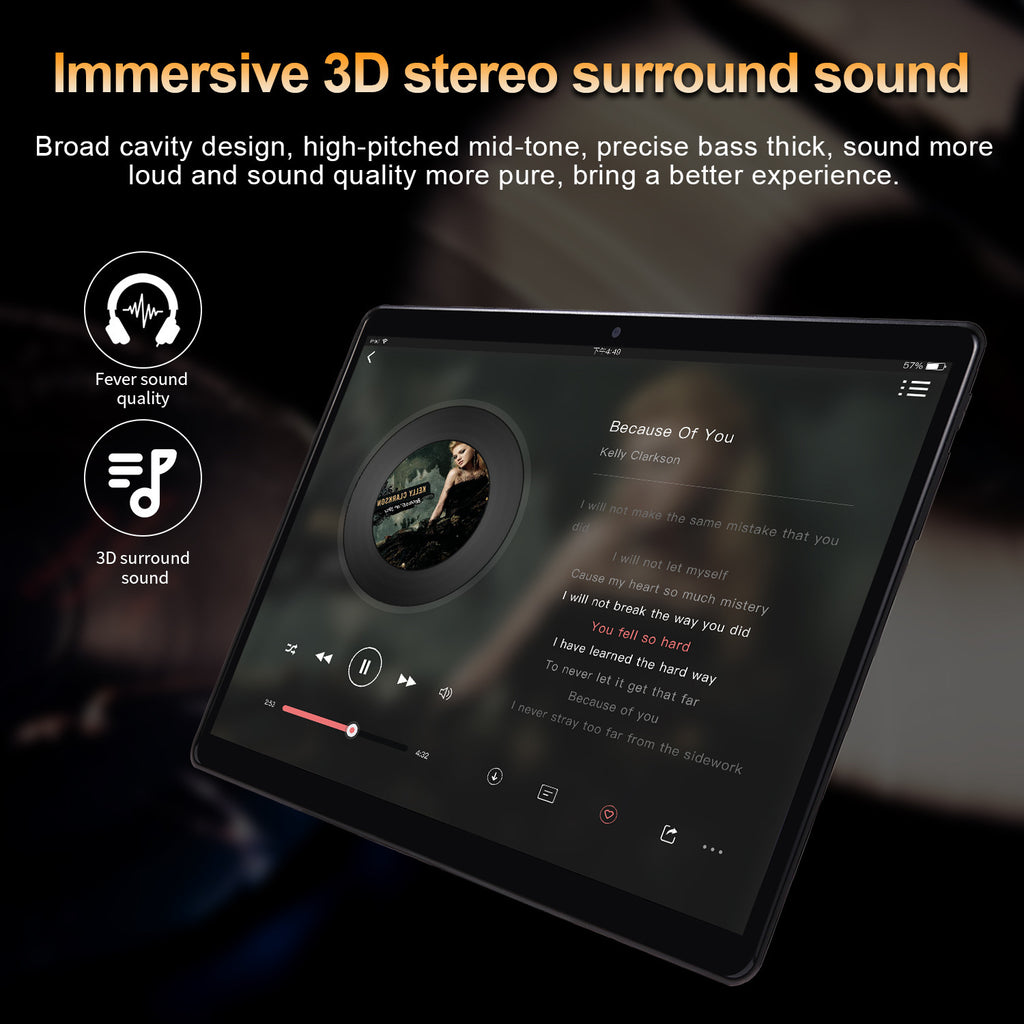 S13Tablet Pc10.1HD Screen Android Learning Tablet PC Octa-Core Game Console Wholesale