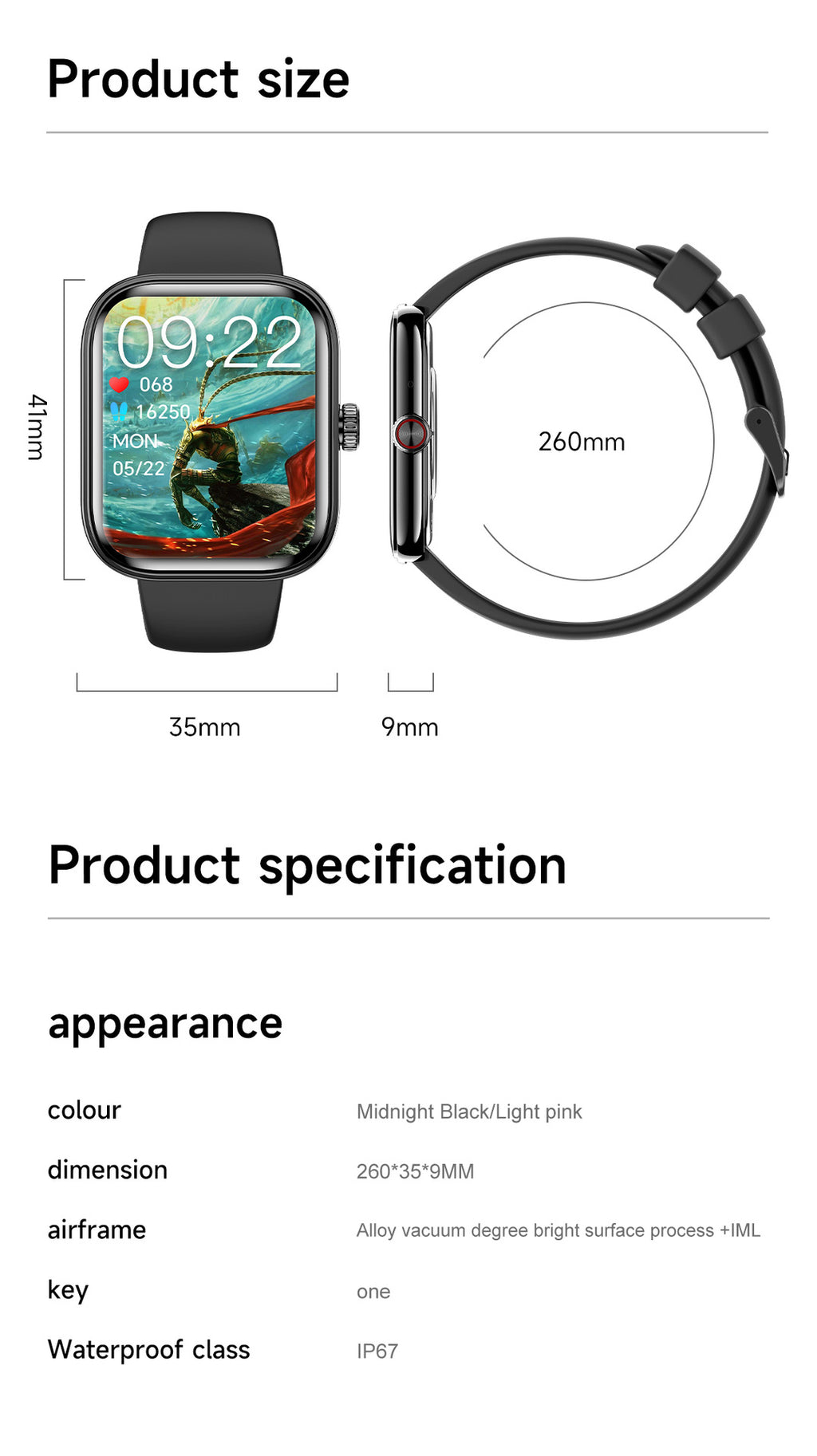 G46Women's Smart Watch Blood Pressure Blood Sugar Blood Oxygen Detection NFC Alipay Bluetooth Call Smart Bracelet