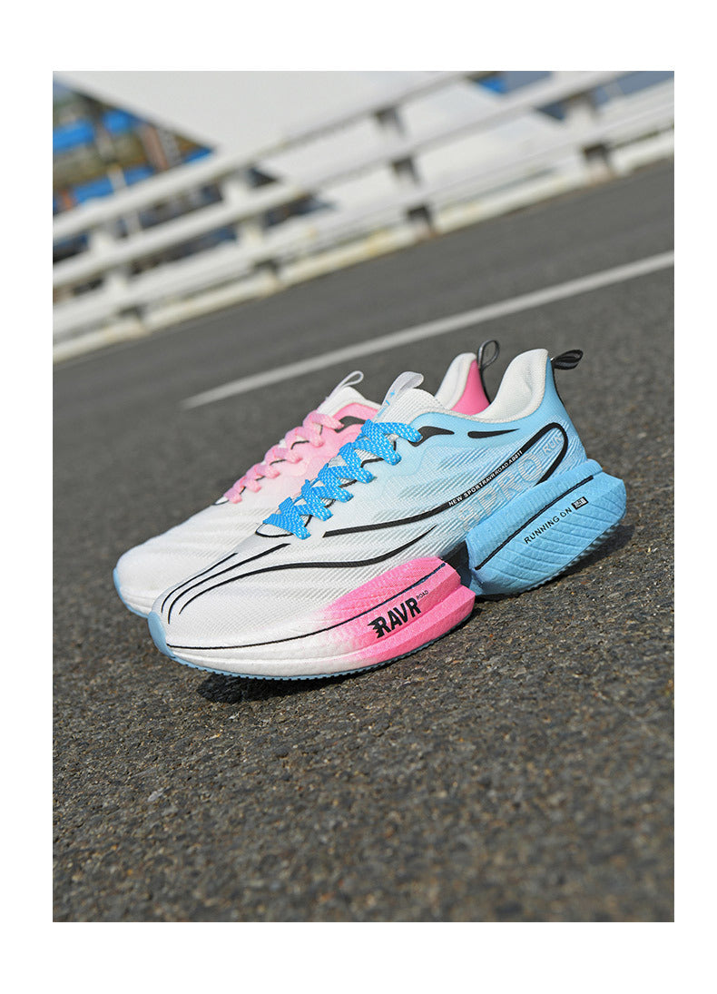 Red Rabbit8pro Carbon Plate Running Shoes Autumn Mesh Ultra-light Breathable Sports Shoes Men and Women Couples All-match Casual Running Shoes