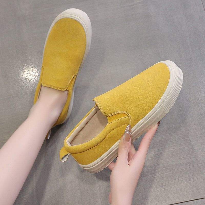 2025New Thick-Soled Loafers Soft Sole Slip-On Fashion Versatile Men's Shoes