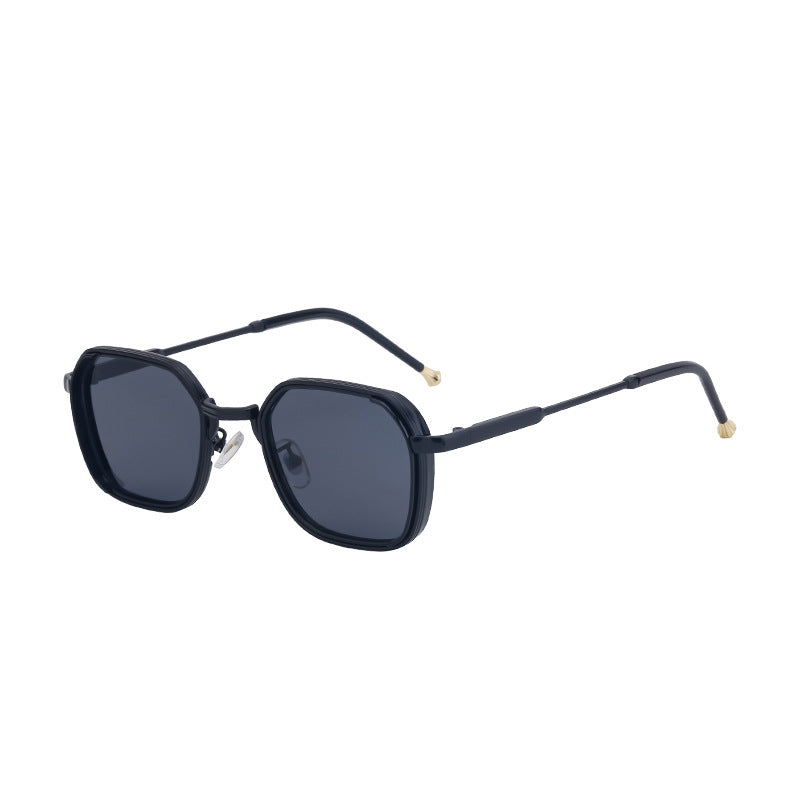 2025New European and American Fashion Square Frame Sunglasses for Men, Simple and Stylish Wholesale Sunglasses for Men sunglasses