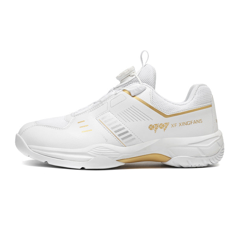 Large Size New Cushioning Anti-Slip Sneakers Breathable Table Tennis Shoes Low-Top Men's Professional Badminton Training Shoes