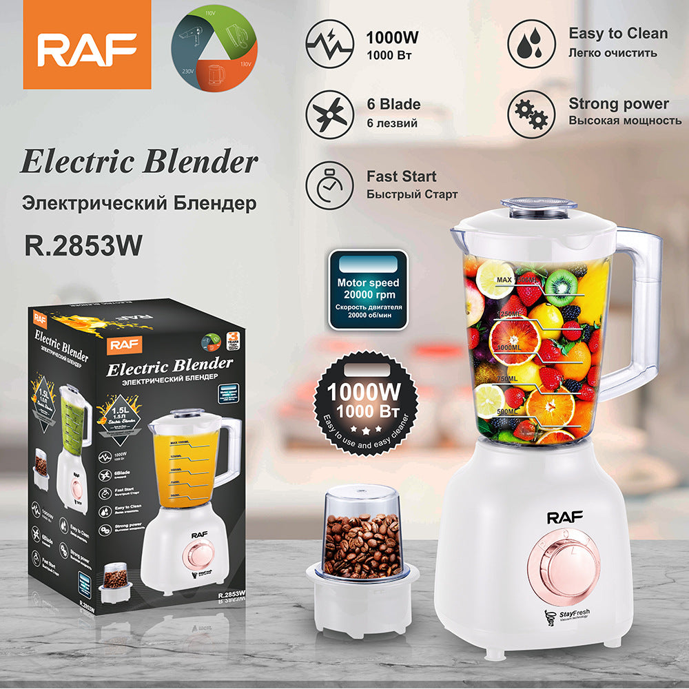 RAF EU Standard Juicer Household Juice Multi-Functional Soy Milk Maker Original Juice Machine Cooking Machine Bean Grinder Grinder