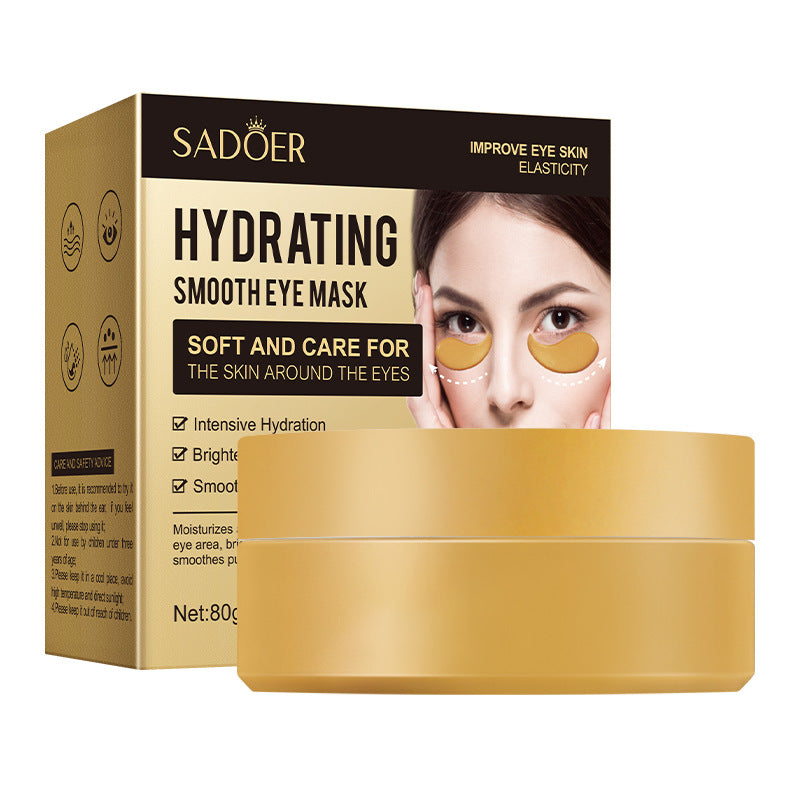 Eye Mask Box Set SADOER Hydrating and moisturizing eye care products Cross-Border Foreign Trade Live Wholesale
