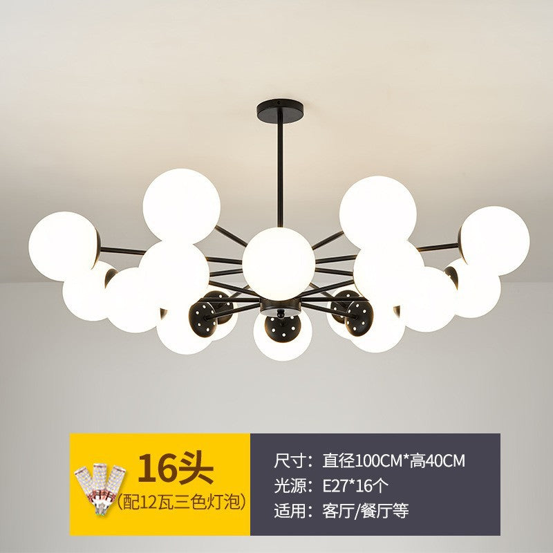 Magic Bean Pendant Light Nordic Dining Room Light Modern Simple Room Master Bedroom Light Creative Living Room Light Elegant Home Wholesale