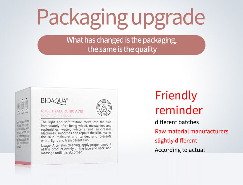 Rose Hyaluronic Acid Skincare Set Hydrating, Cleansing, Moisturizing, and Skin Rejuvenation Six-Piece Set Wholesale from Foreign Trade Manufacturer