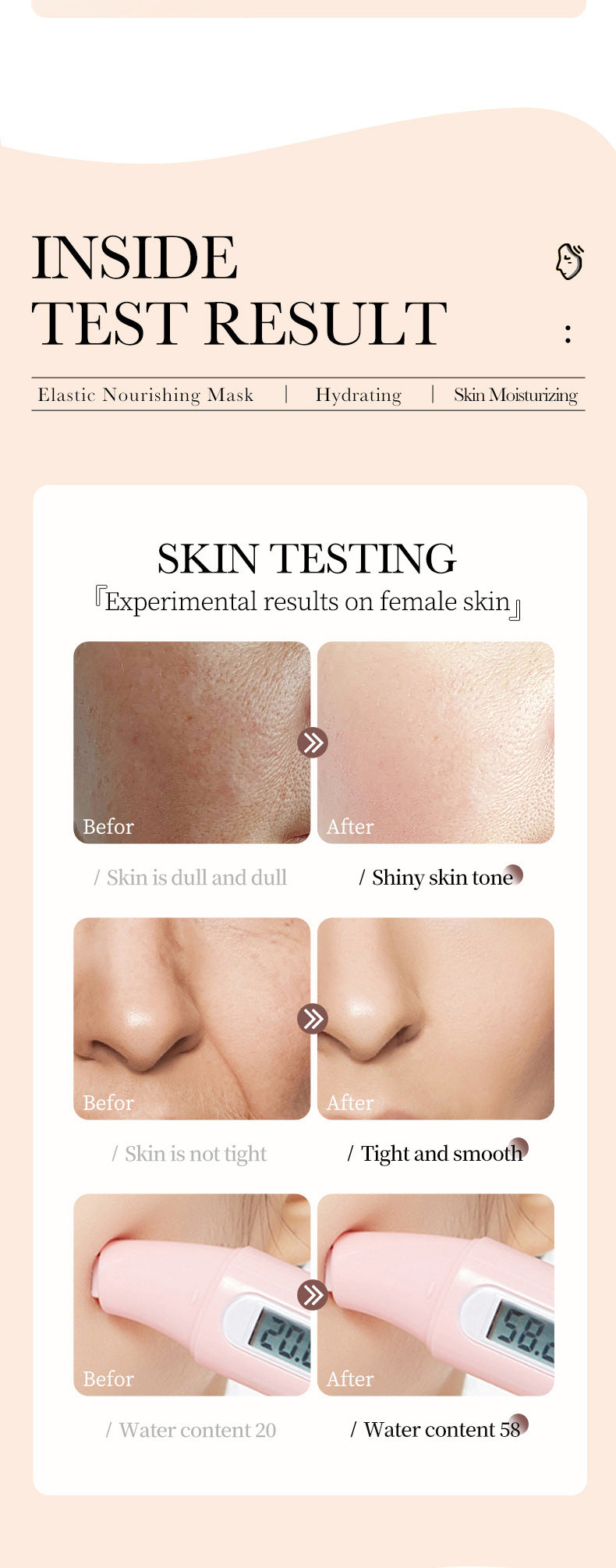 Full English Mask BIOAOUA White Truffle Moisturizing Caviar Nourishing Resurrection Grass Hydrating  Wholesale