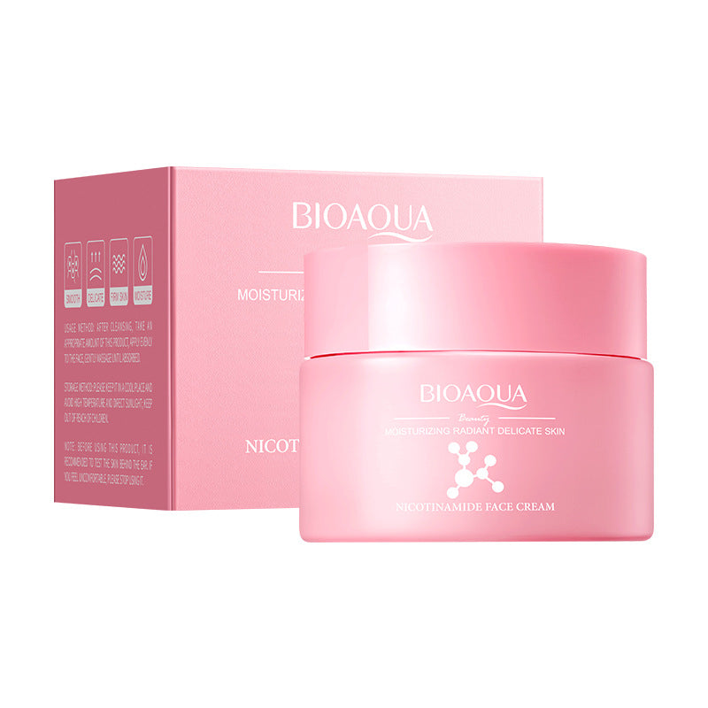 Niacinamide Skin Rejuvenation Cream BIOAOUA Hydrating Moisturizing Hydrating Moisturizing Cream Cross-Border Foreign Trade Wholesale