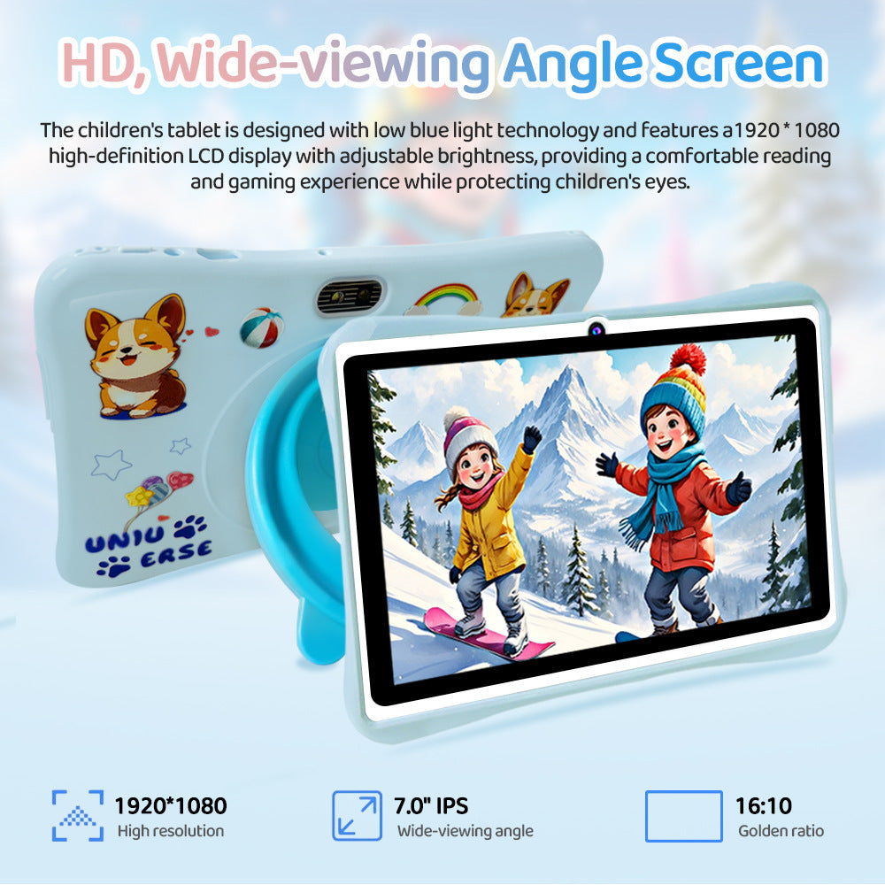 External Order 2025New7Children's Smart Android Tablet Computer Vision Protection Learning and Entertainment Tablet
