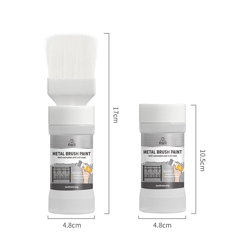 New Product Paint Manufacturer Comes With Brush Water Iron Art Iron Gate Railing Renovation Anti-rust Paint Metallic Paint Renovation Tool