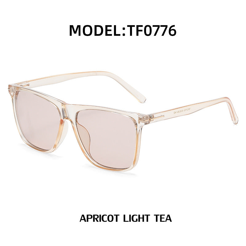2025New style square frame sunglasses for women with a high-end feel ins Fashionable Men's Sunglasses with UV Protection sunglasses