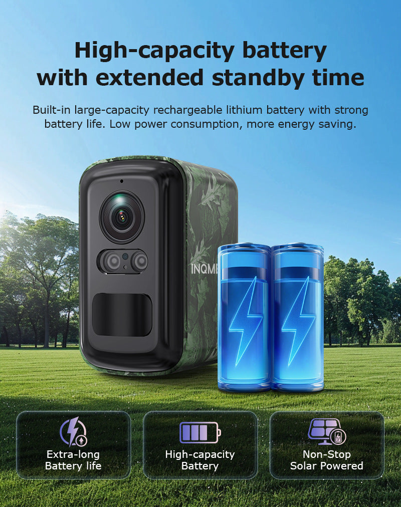 Exclusive Supply4G Solar Camera Outdoor Camouflage Battery Camera3MP High Definition Full Color Night Vision Surveillance